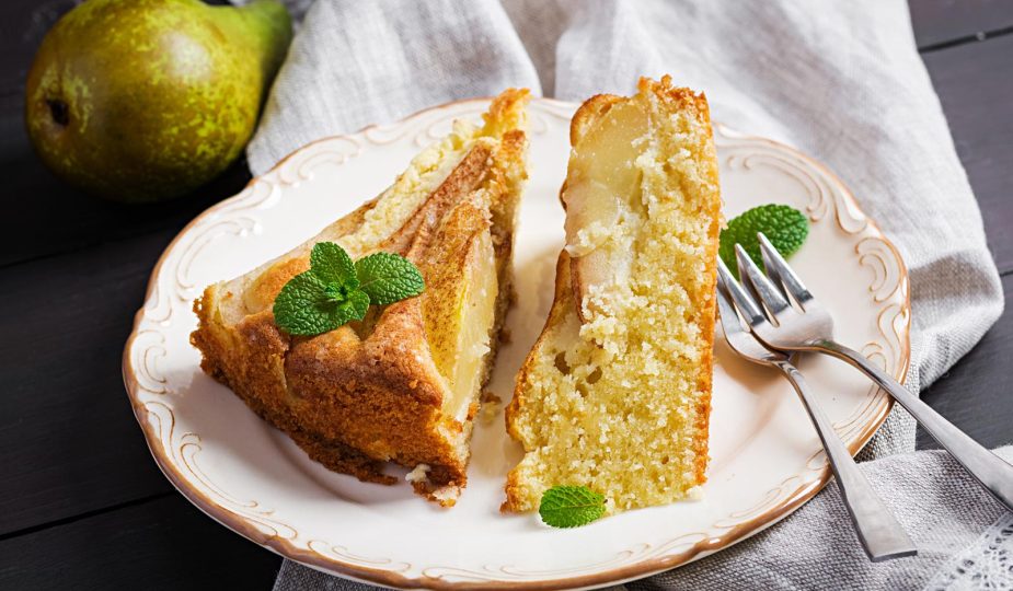 Torta con farina di mandorle